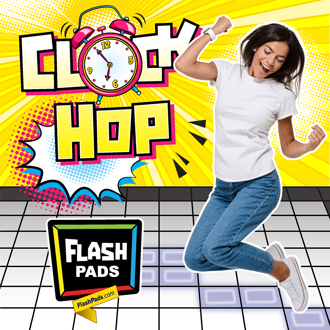 clock hop flash pad game