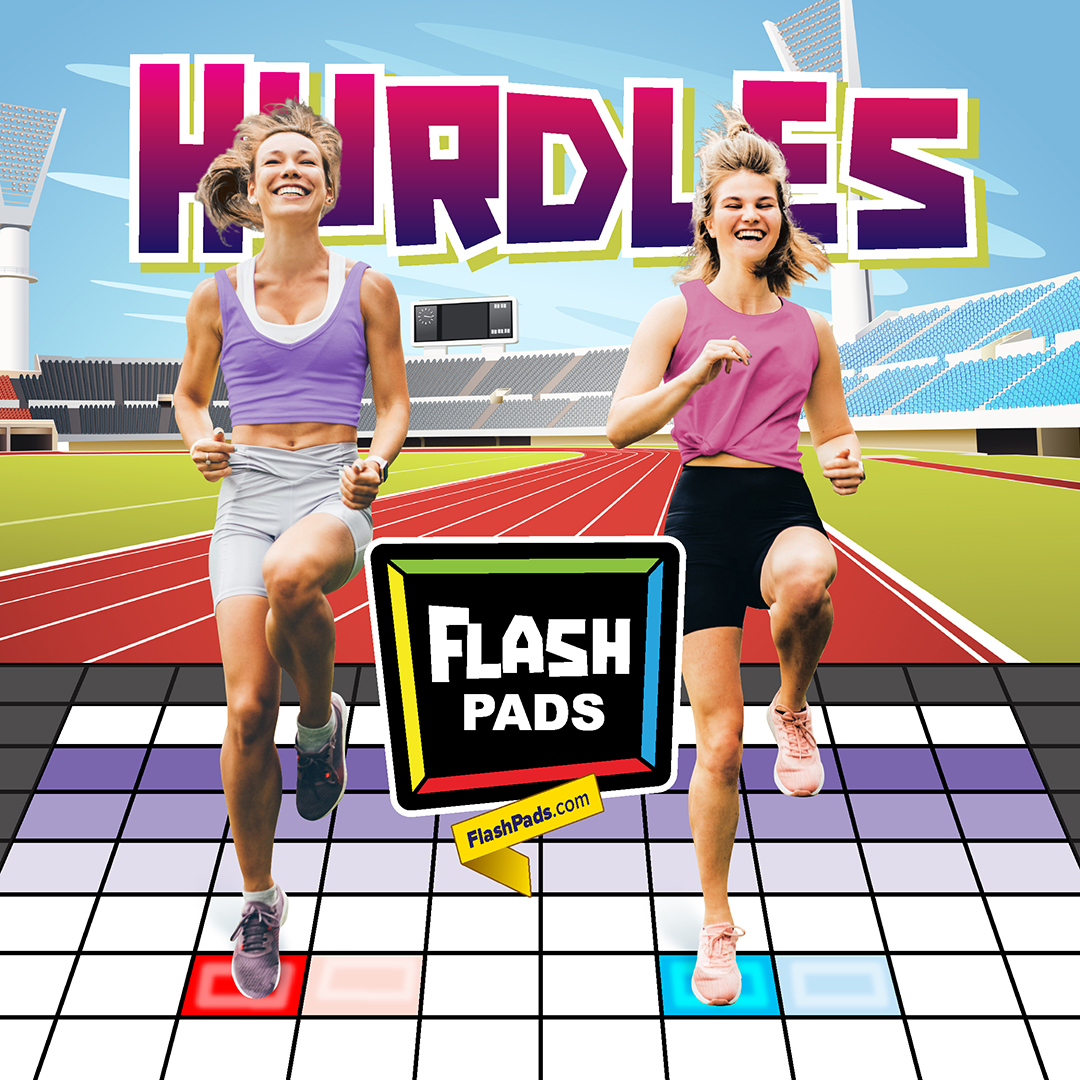 Flash Pads hurdles game
