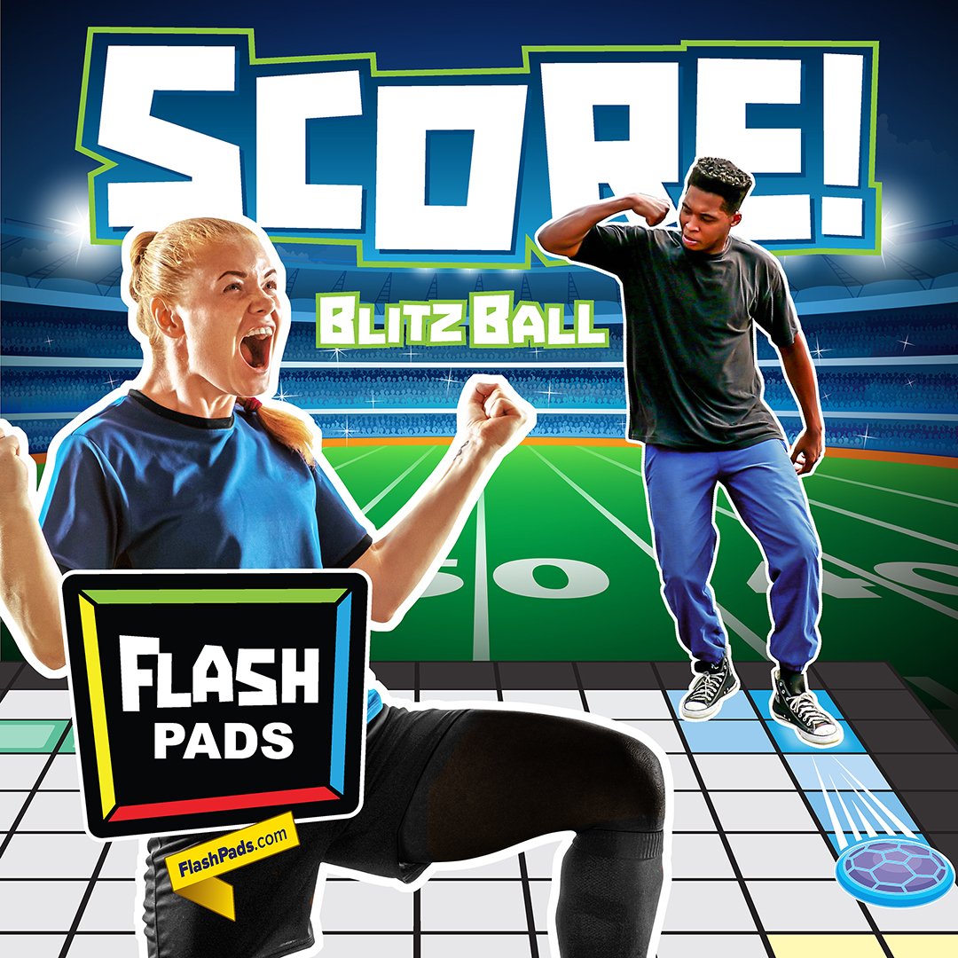 Blitz Ball Flash Pads Soccer game arcade